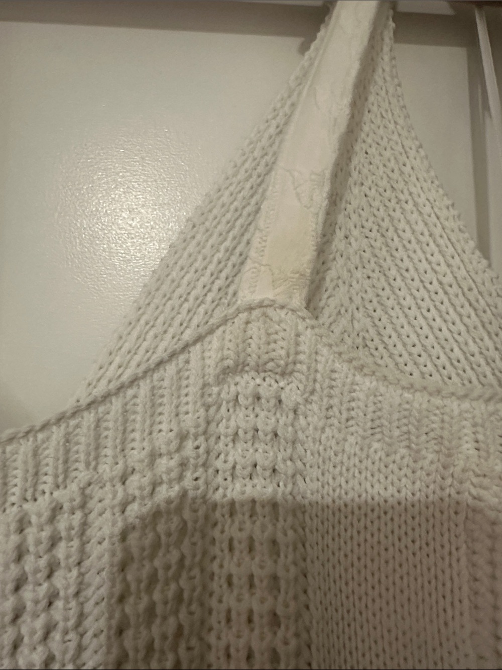 En Saison White Tiered Eyelet Maxi Dress - Picture 5 of 5